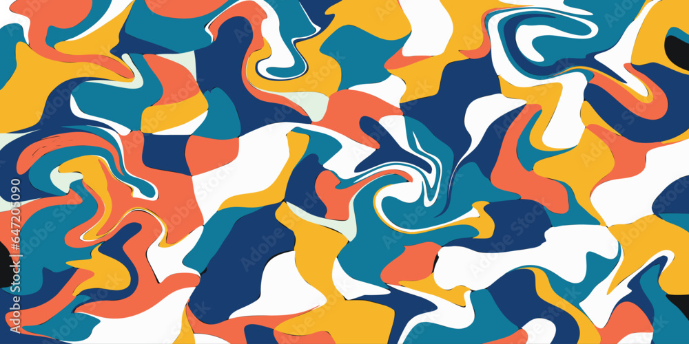 Aufkleber abstract background with an arrangement of image shadows connected by irregular lines