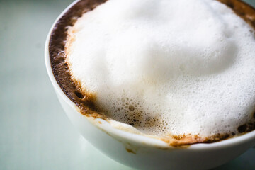 cup of cappuccino