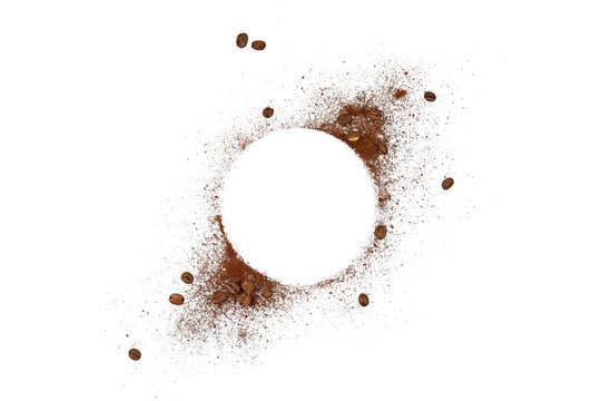 Coffee Beans Frame Isolated Transparent Png