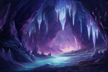 Fantasy Visual Novel Crystal Cave