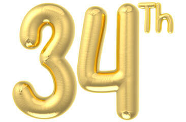 Number 3d render png transparent