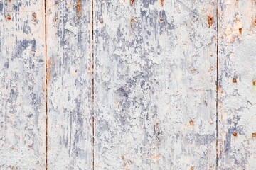 Wooden texture - white painted boards old background