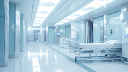 Clinical corridor emergency interior hospital health medicine