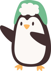 Penguin With Hat