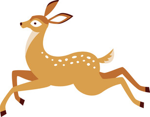 Running Deer Animal