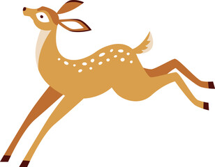 Running Deer Animal