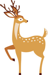 Standing Deer Animal
