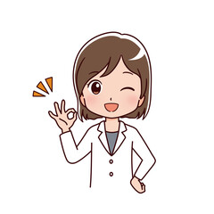 働く人々　職業のイラスト