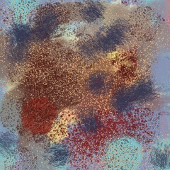 abstract watercolor background. Watercolor horizontal background. Digital painting.