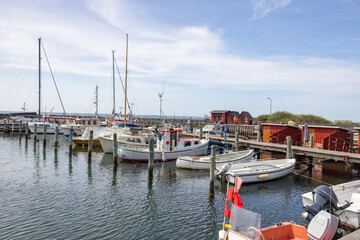 Lohals Havn - Marina at Langeland island,Denmark