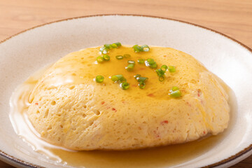 ふわふわ蒸し卵豆腐