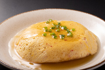 ふわふわ蒸し卵豆腐