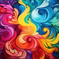 A colorful background motion