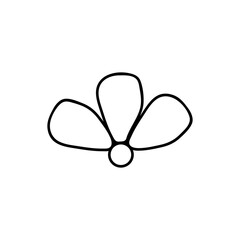 floral abstract shapes 