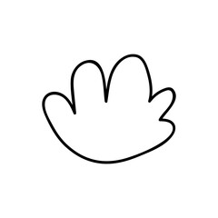 floral abstract shapes 