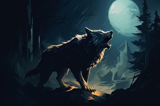 Mystical Werewolf Transformation