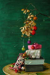 books as christmas gift, present,reading,literature,knowledge,education,seasonal holiday...