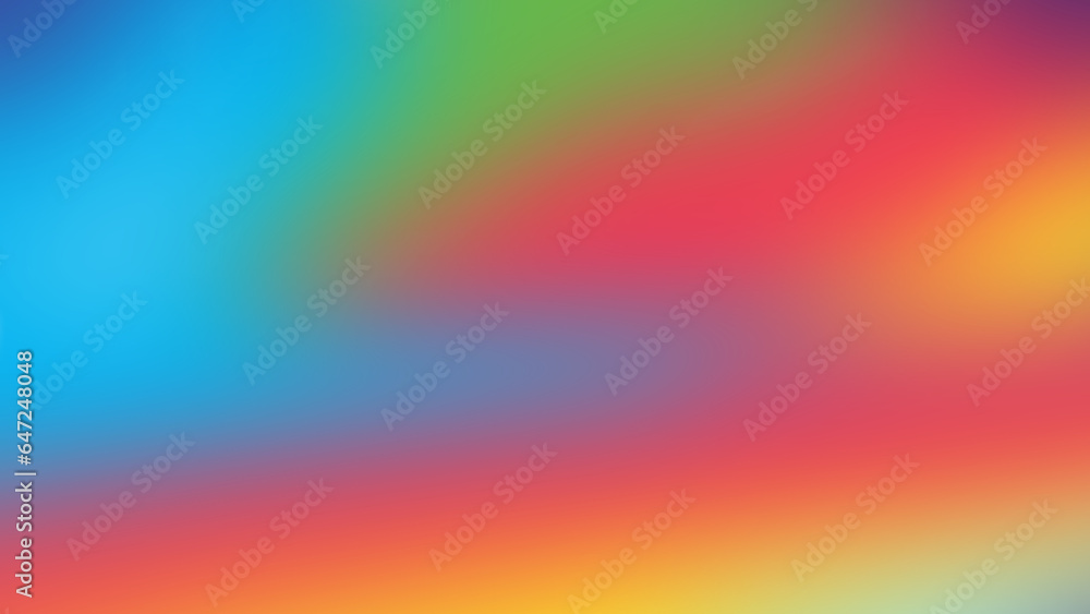 Poster abstract wave color gradient background illustration