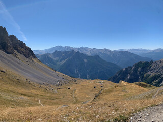 Col de Furfande, 2500m, GR58, Tour du Queyras, France
