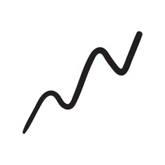 Abstract Squiggle Line Element