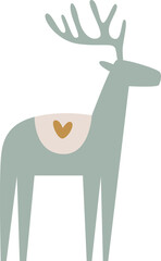 Deer Boho Icon
