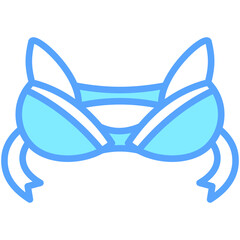 Bra icons, are often used in design, websites, or applications, banner, flyer to convey specific concepts related to fashion