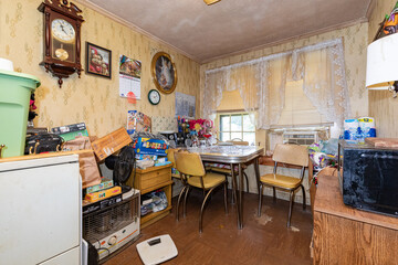 cluttered areas rooms