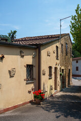 Old buildings of Camaiore, Tuscany, Italy