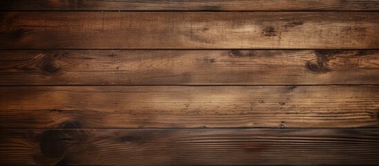 Backgrounds commonly incorporate brown wood