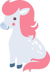 Childish Horse Animal