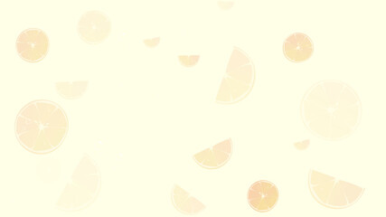 Orange slices background
