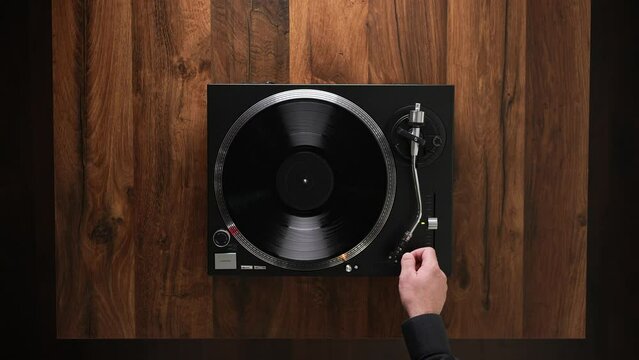 Directly above Changing the Vinyl