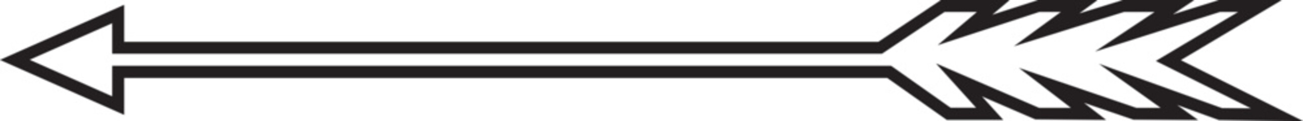 Decorative Arrow Outline