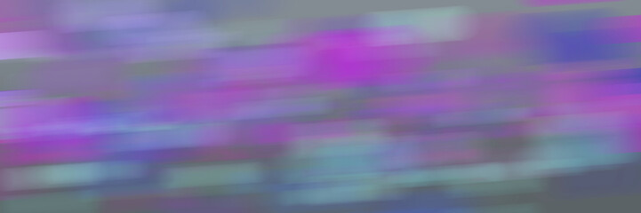 On a light gray background, smears of purple and blue.