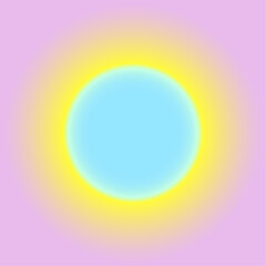 Rainbow blurred aura, abstract texture poster. Positive energy, glow, soul. Sunset atmosphere.