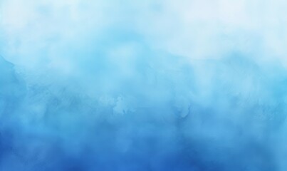 Blue azure abstract watercolor background for textures backgrounds and web banners design, Generative AI