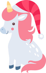 Christmas Unicorn Sitting