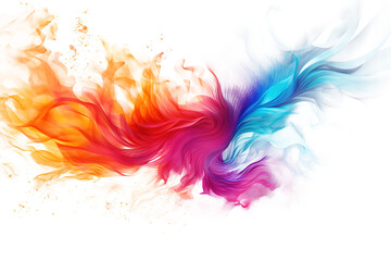 Obraz premium smoke colourful