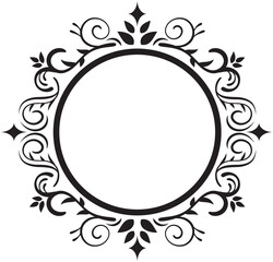 Decorative Circle Frame