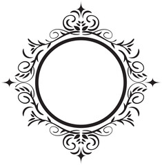Decorative Circle Frame