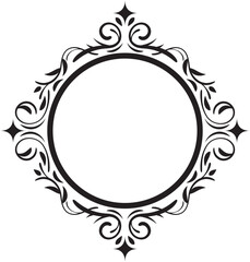 Decorative Circle Frame