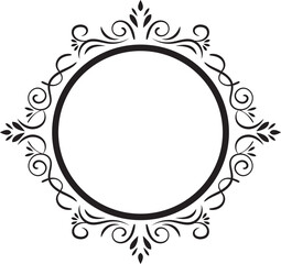 Decorative Circle Frame