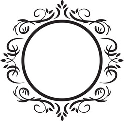 Decorative Circle Frame