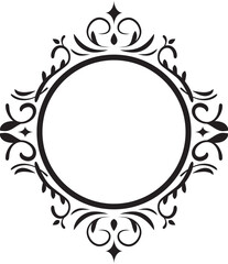 Decorative Circle Frame