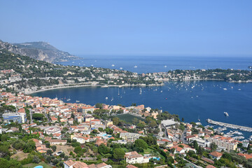 Fototapeta premium France cote d'azur Saint Jean Cap Ferrat Villefranche