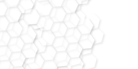 Obraz na płótnie Canvas Abstract background with honeycombs seamless pattern hexagon. Abstract background with lines. Modern simple style hexagonal graphic concept. Background with hexagons.