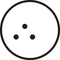 Bowling Ball Outline