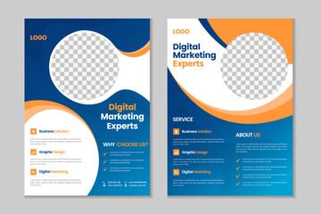 Corporate book cover design, flyer template design set, business brochure, design elements, annual report, portfolio, magazine, poster, modern presentation, a4 size banner template design