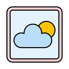 Weather App Icon Design