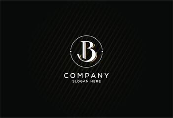B Logo design